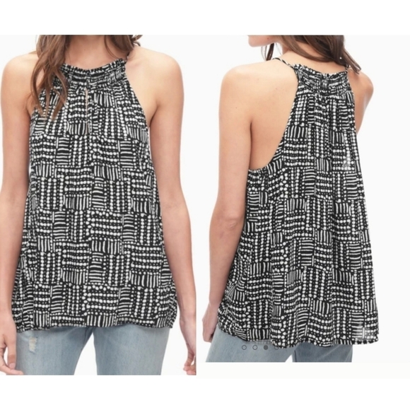 Splendid Rainfall Batik Print Swing Tank Top Size Extra Small - Picture 1 of 13